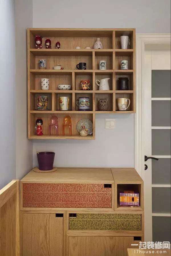 95㎡北欧两居,客厅书柜墙太赞了! 95㎡北欧两居,客厅书柜墙太赞了!